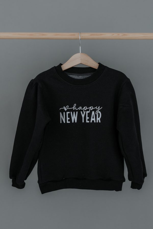 Sweat Preta "Happy New Year"