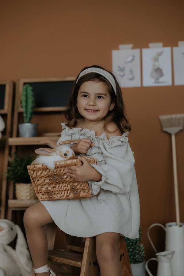 Vestido Franzido Bambino - Image 3