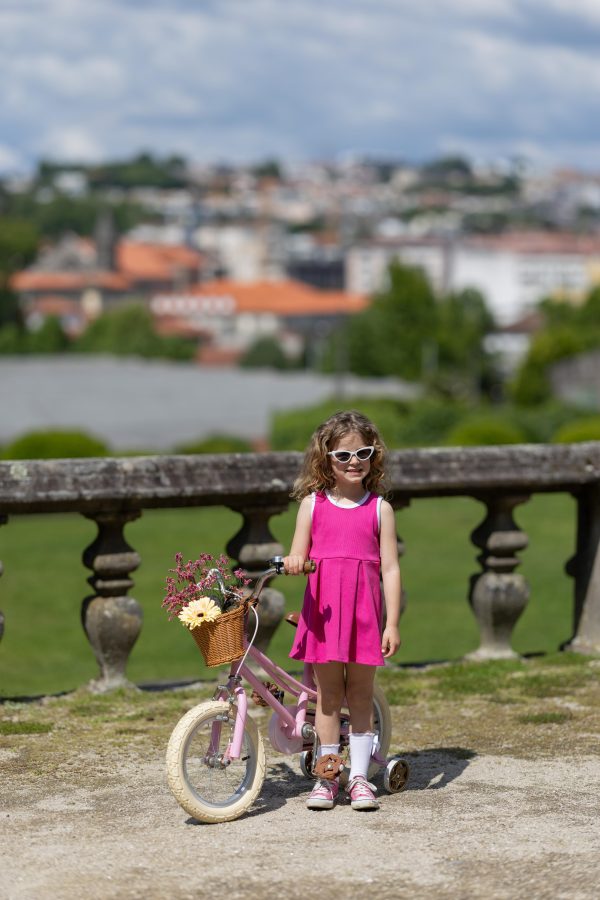 Vestido Malha Rosa Fuxia - Image 3