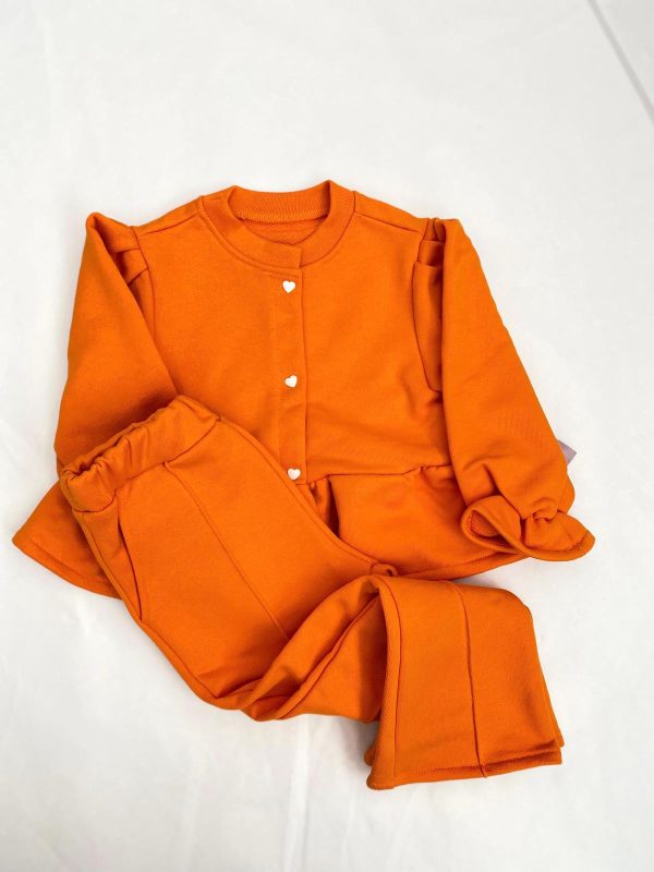 Casaco + Calça Laranja