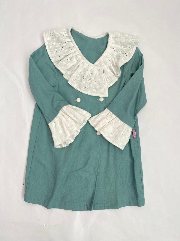 Vestido Linho c/ Bordado