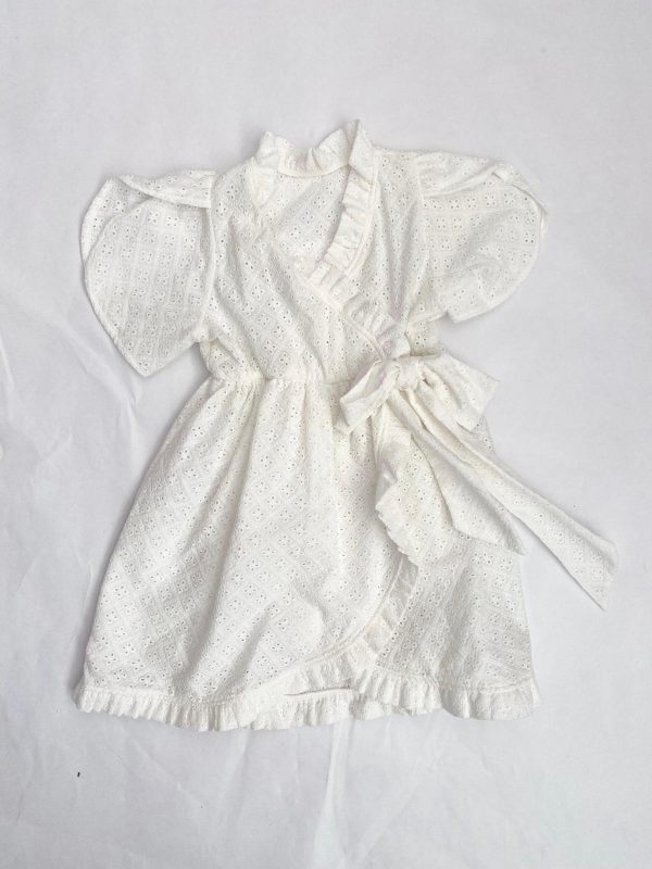 Vestido Bordado Inglês Branco