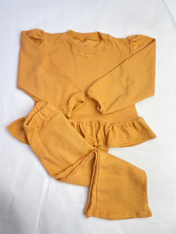 Camisola + Calça Amarelo Torrado