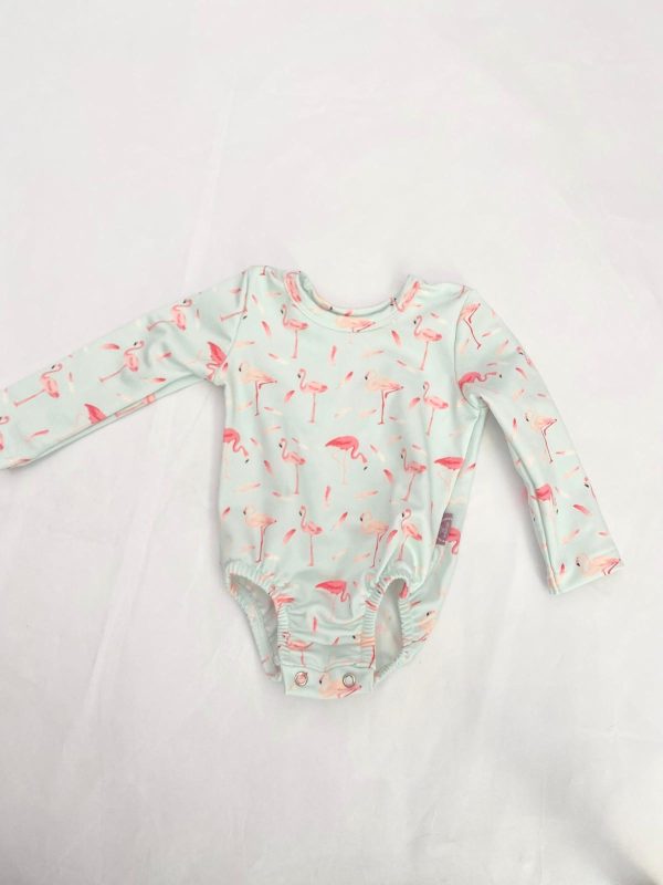 Fato de banho flamingos