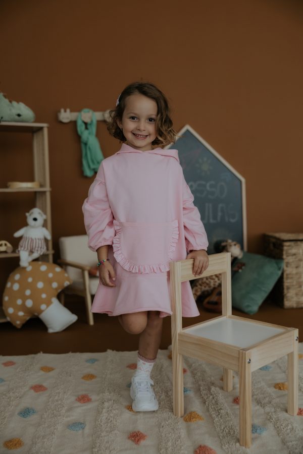 Vestido Bolso com Folho